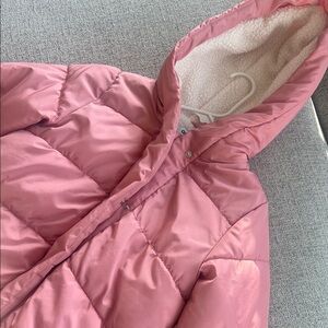 Old Navy Kids Pink Puffer Jacket